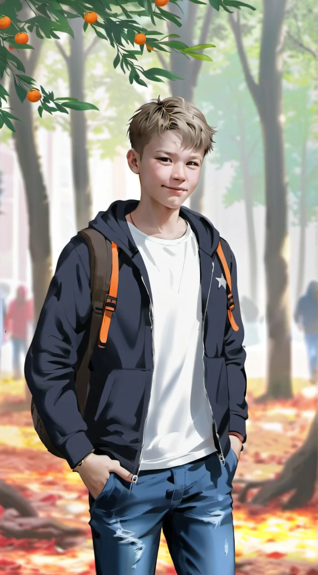 ai character: Zac background