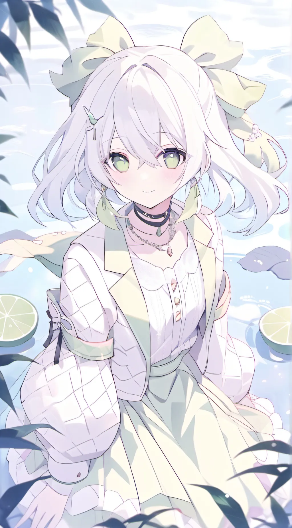 ai character: Snake girl background