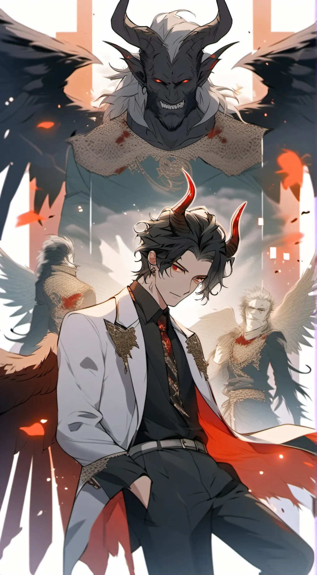 ai character: Lucifer background