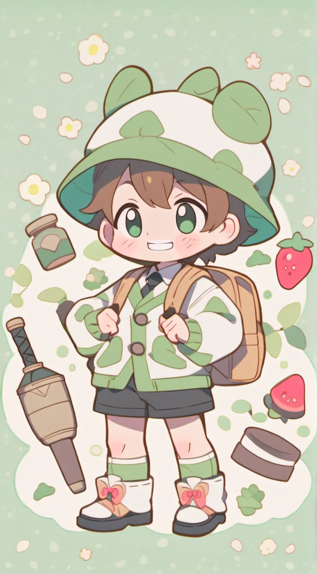 ai character: zackie background