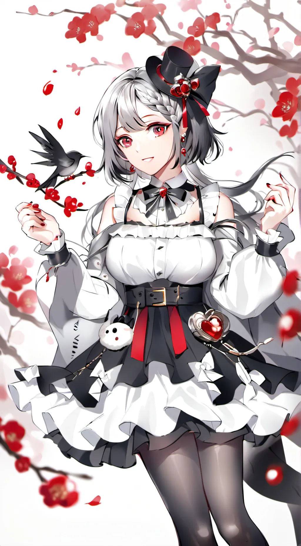 ai character: Cute little girl background