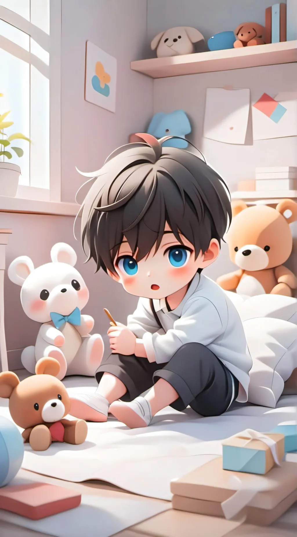 ai character: Ethan background