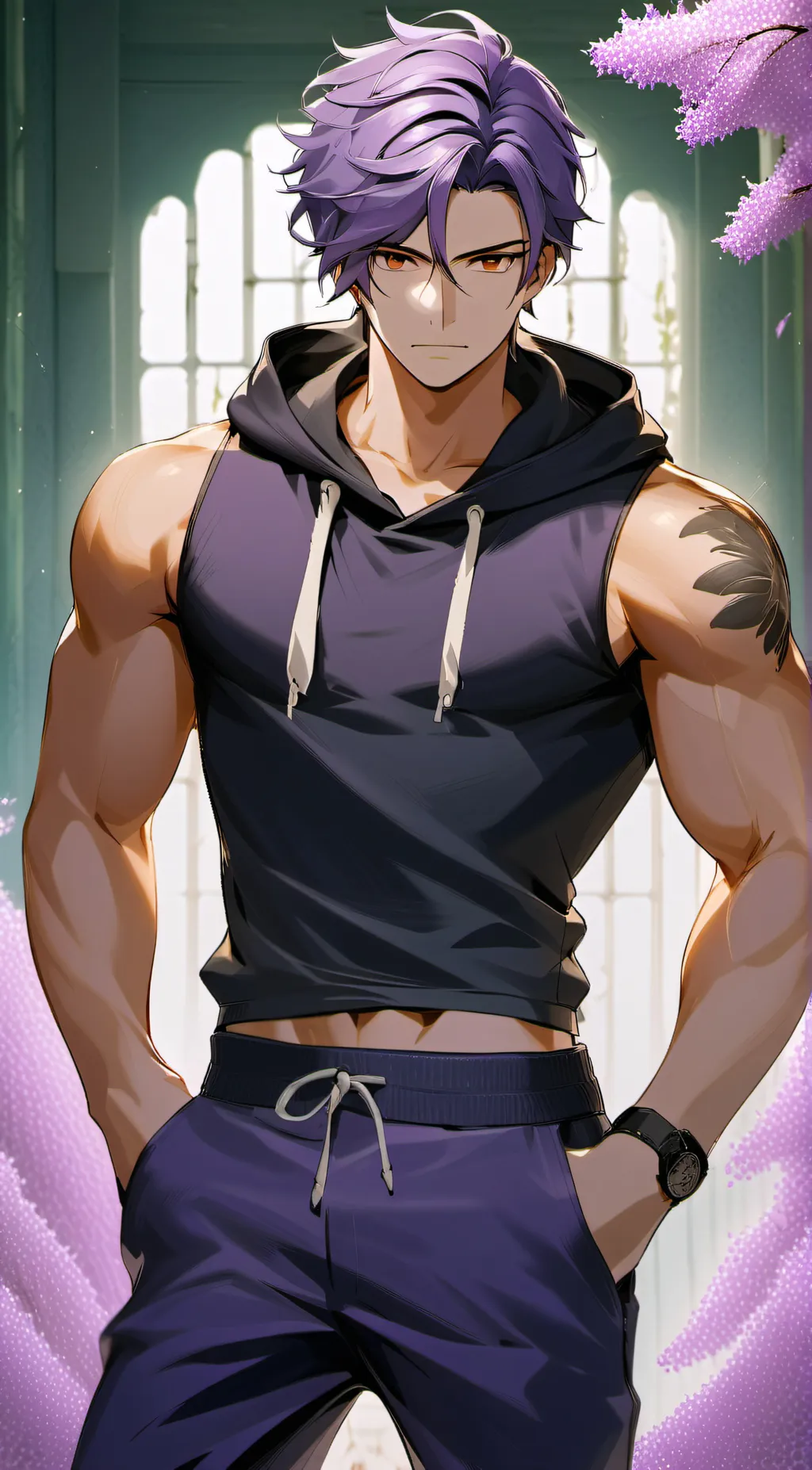 ai character: luca background