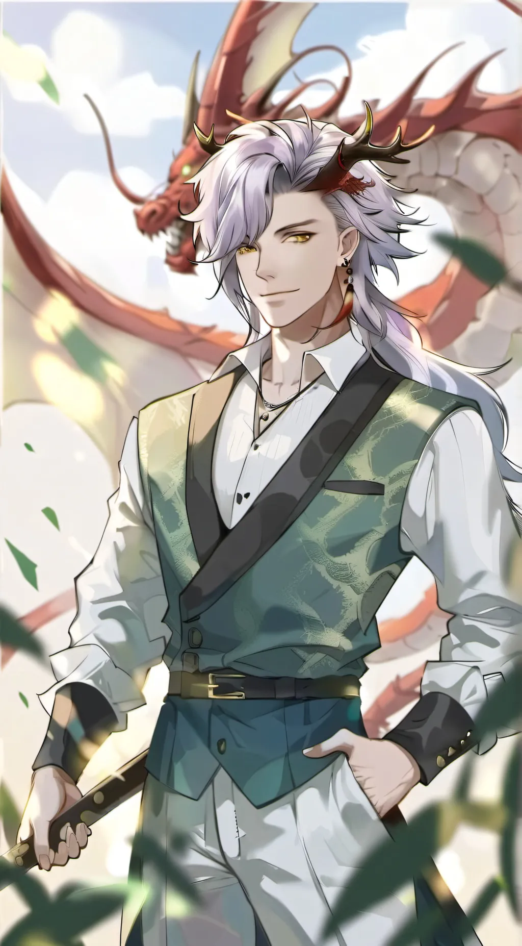 ai character: Kaito background