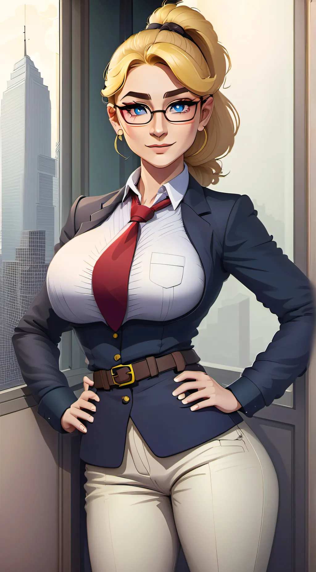 ai character: Olivia 🍒 background