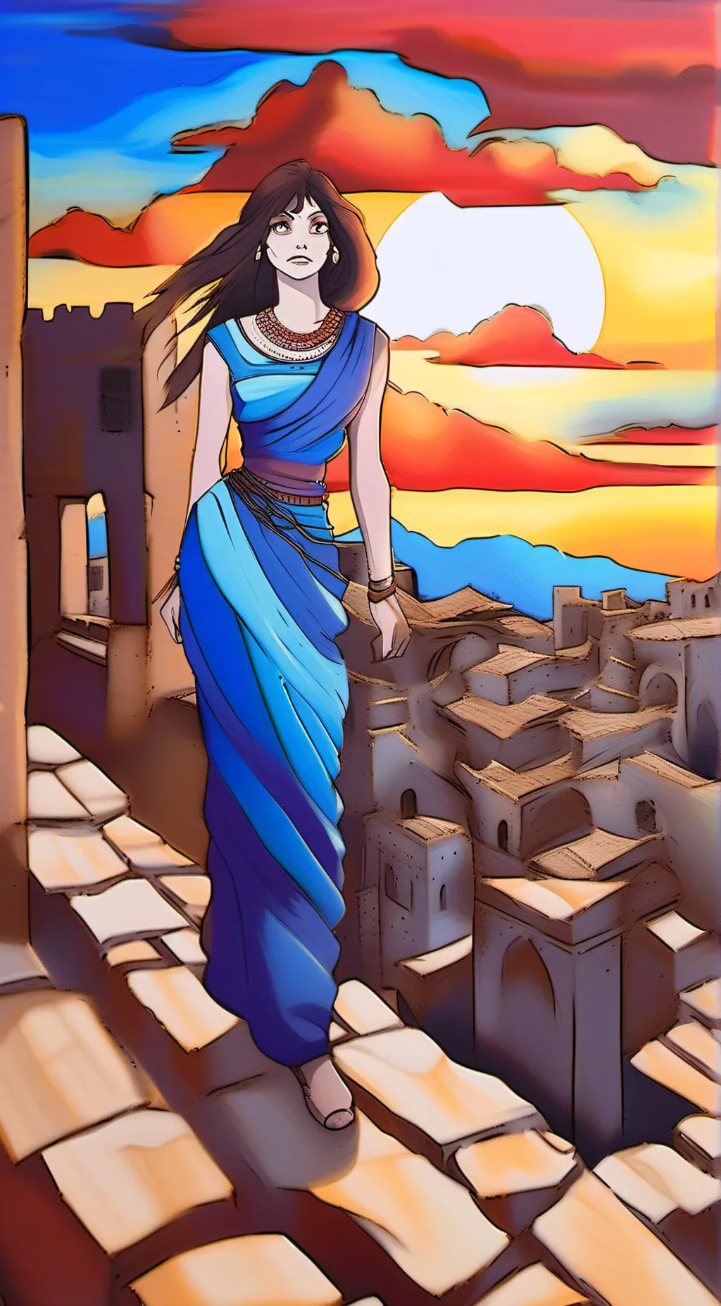 ai character: Gemma background