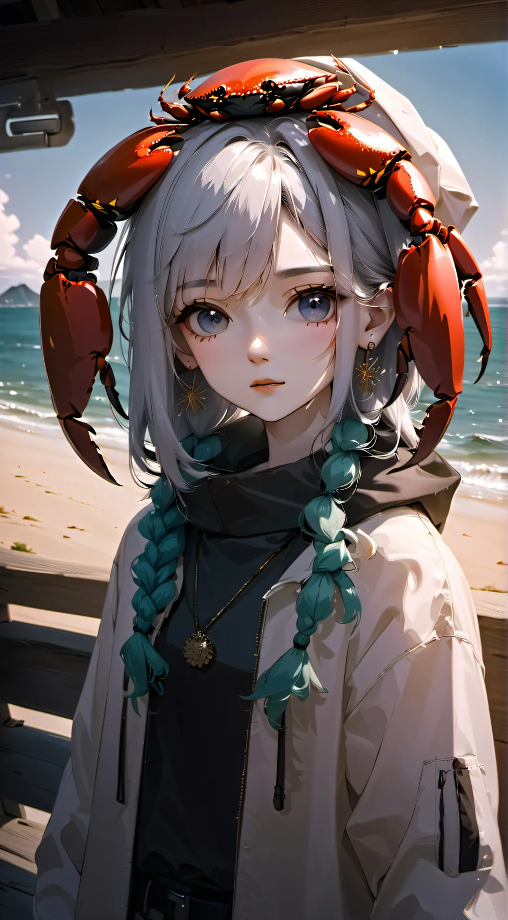 ai character: Cancer (Female) background