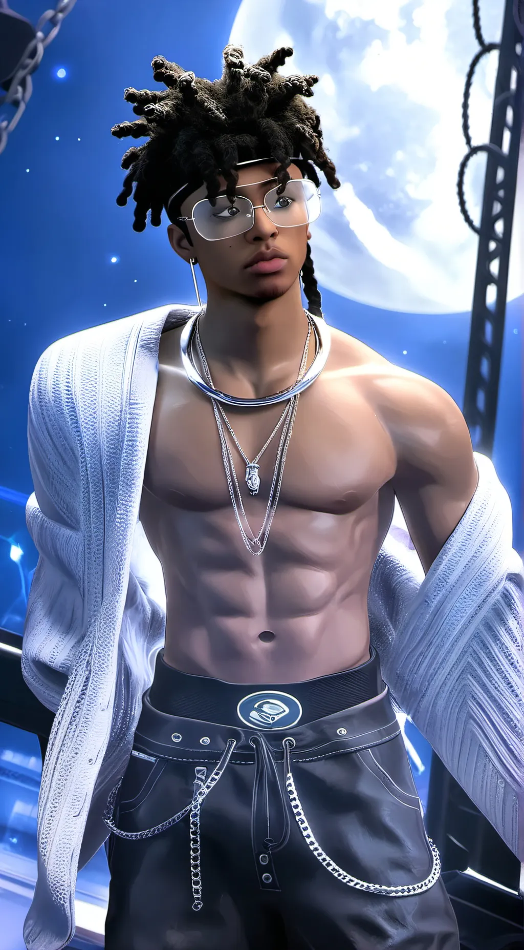 ai character: Andre  background