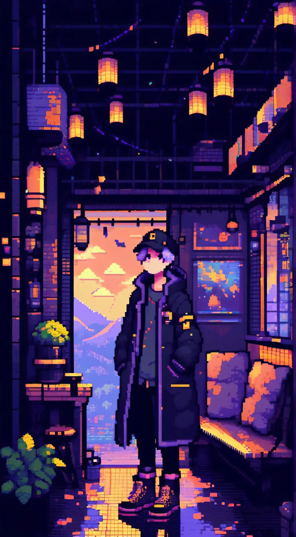 ai character: catnap background