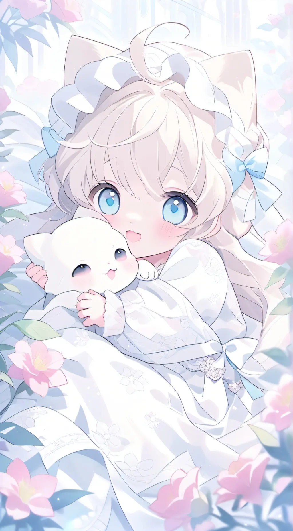 ai character: cuty background