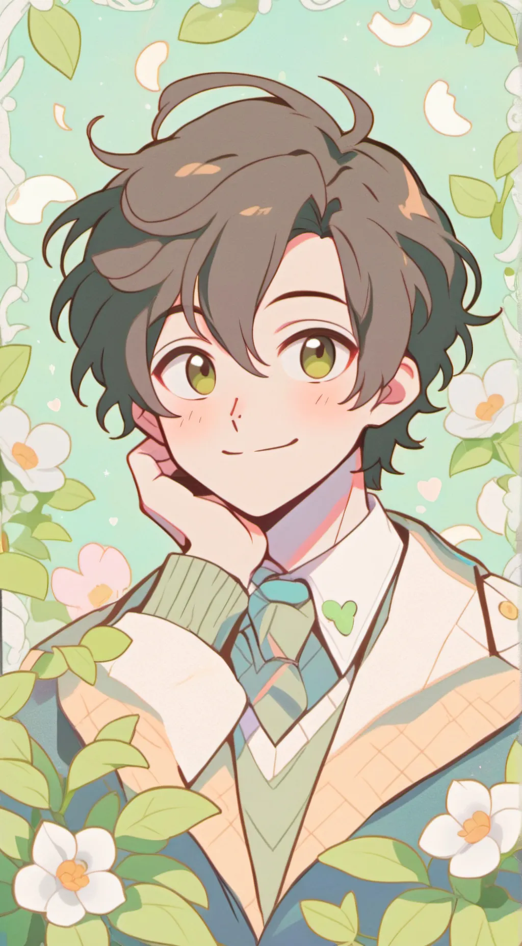 ai character: Michael  background