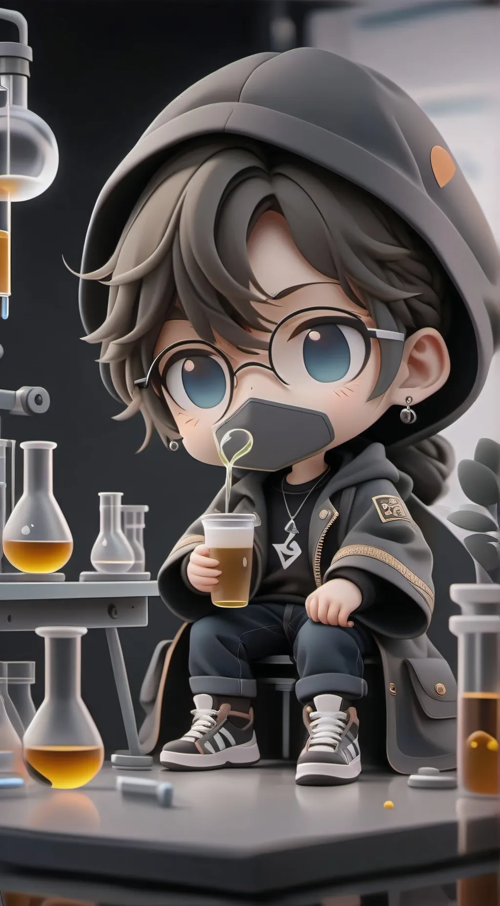 ai character: ignore the pic background