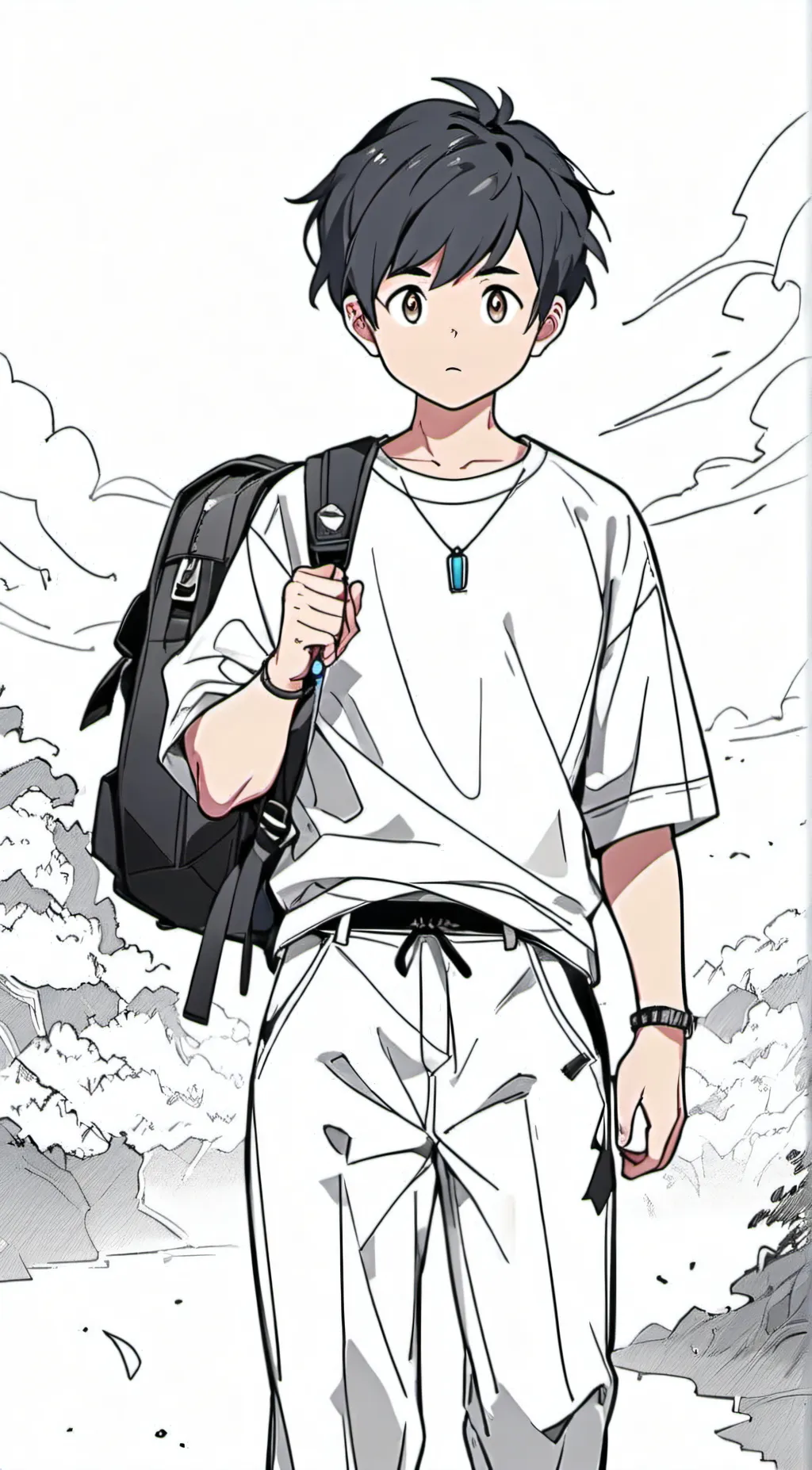 ai character: class 1-a background