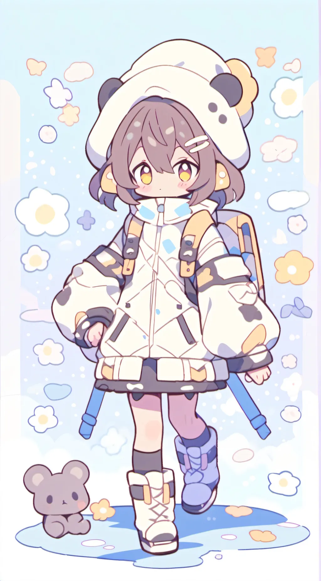 ai character: murder drones background