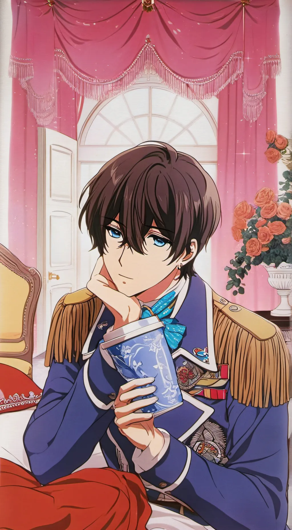 ai character: Daniel  background