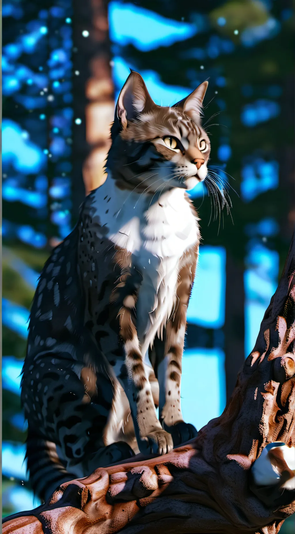 ai character: Leafpaw WC background