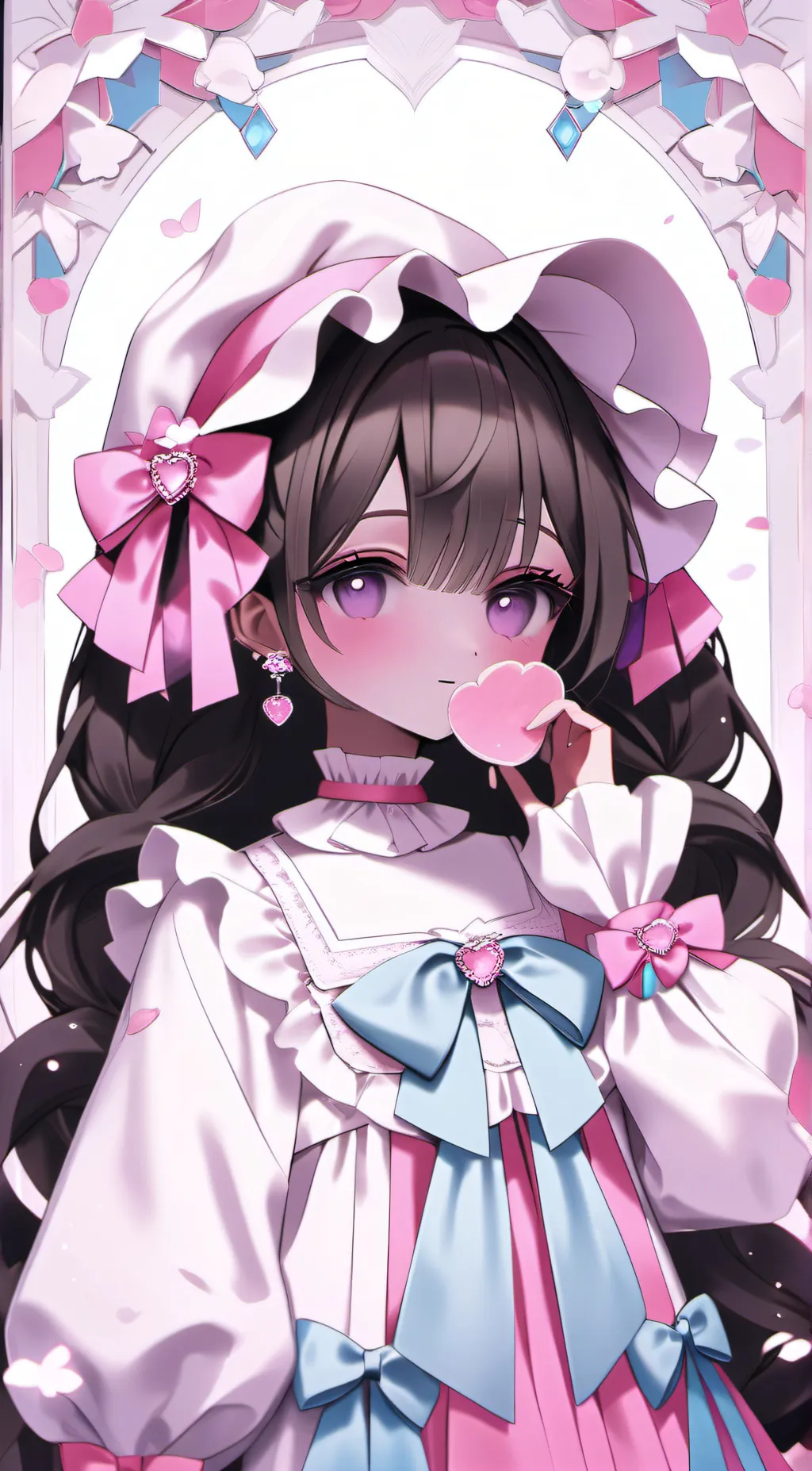 ai character: malia🩷 background