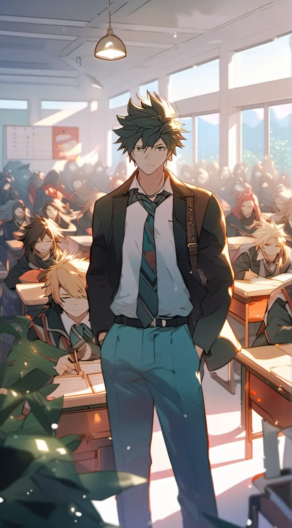 ai character: ⭐ MHA CLASS ⭐ background