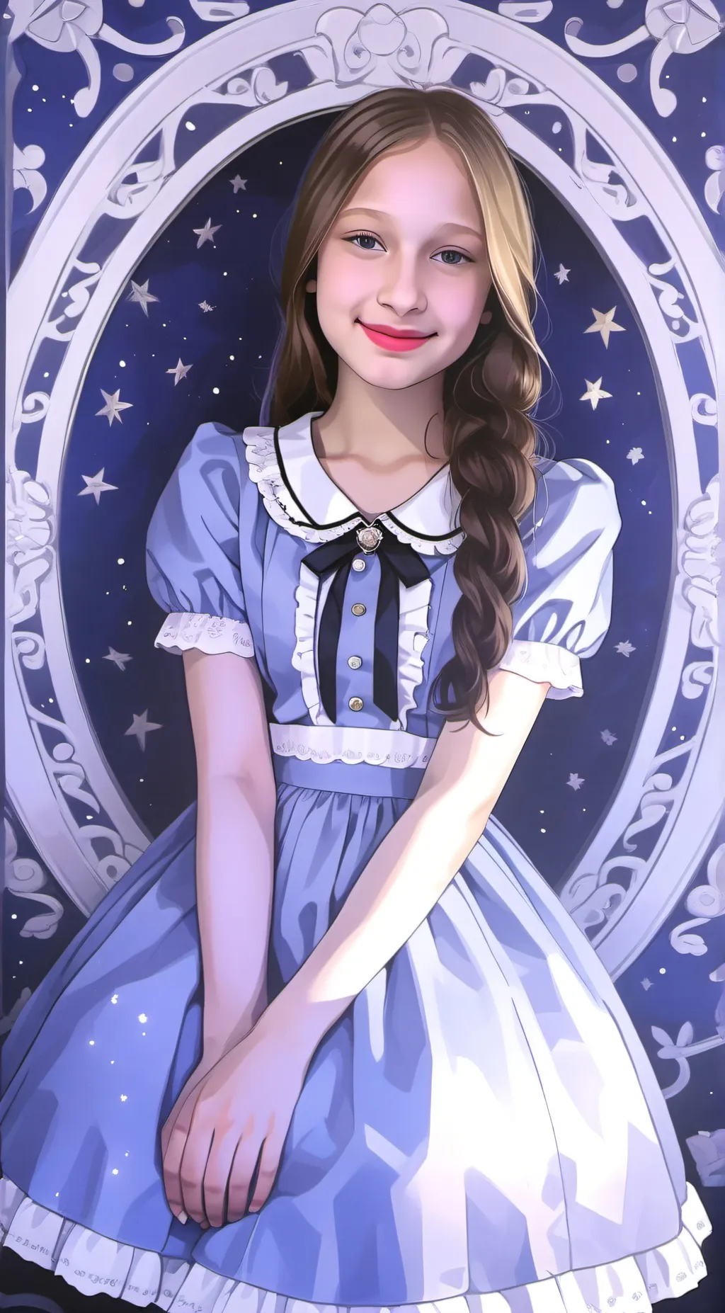 ai character: Serenity background