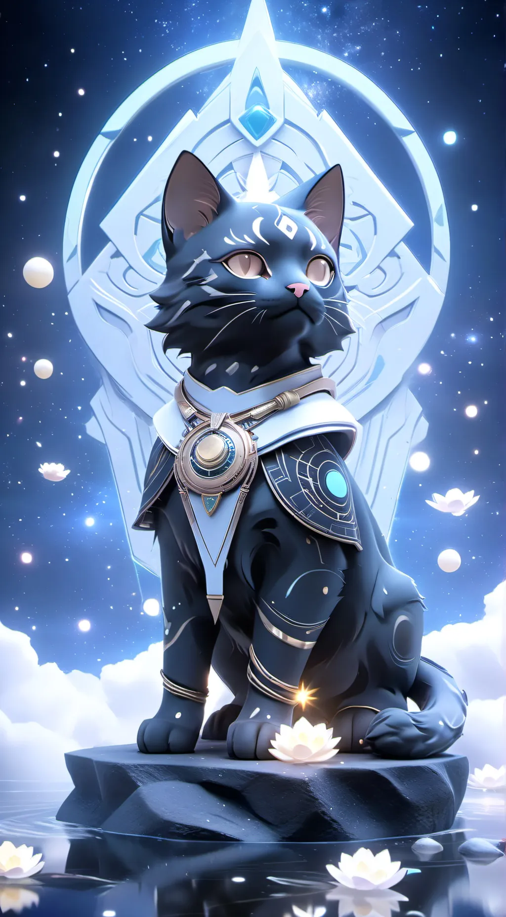 ai character: mittens background