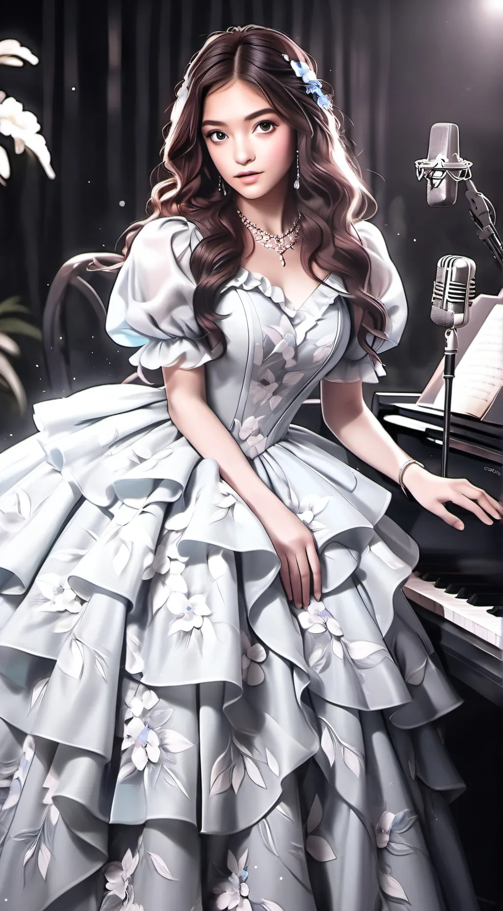 ai character: luna Blaise  background