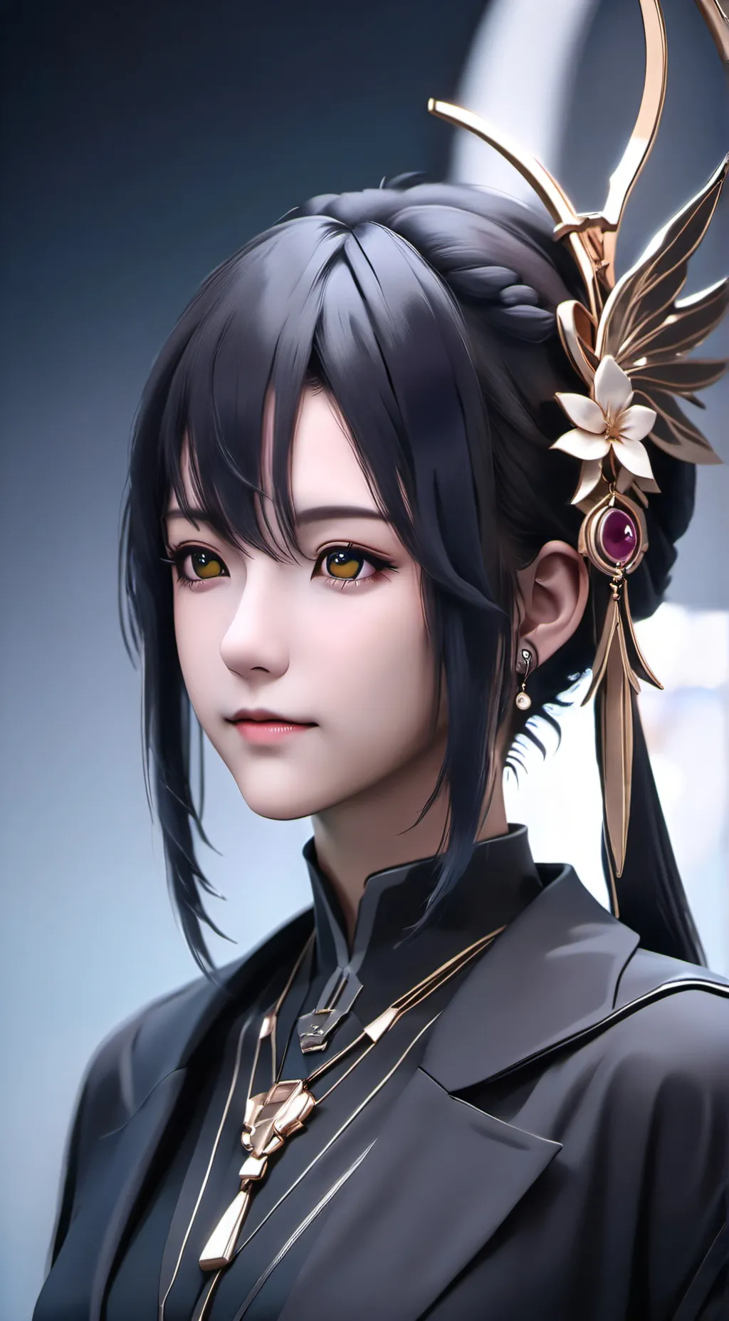 ai character: Saruka background