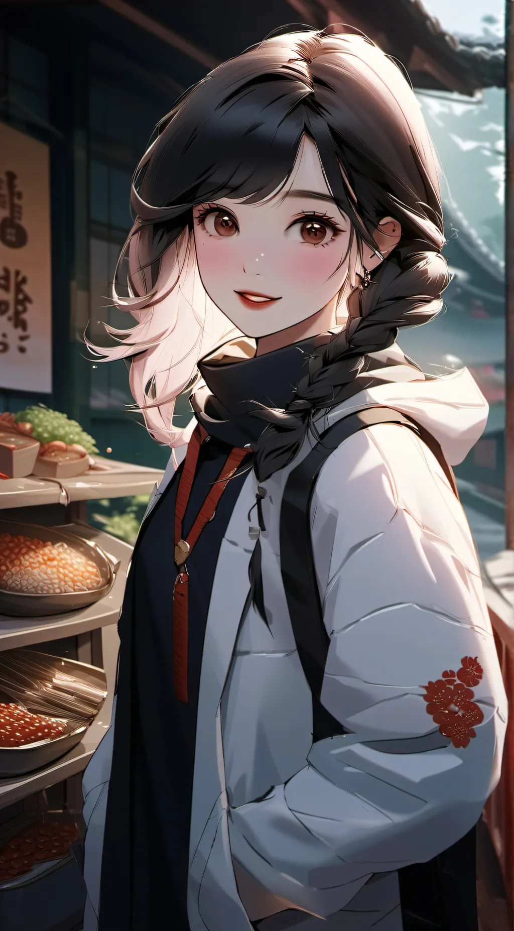 ai character: kat background