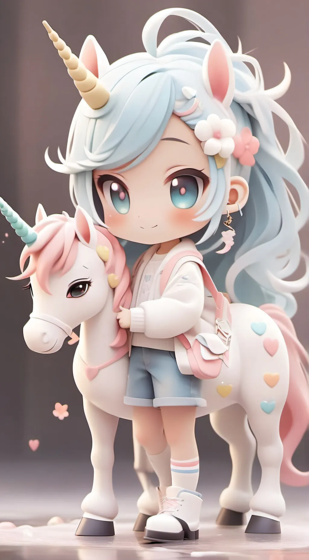 ai character: my unicorn 🦄 background