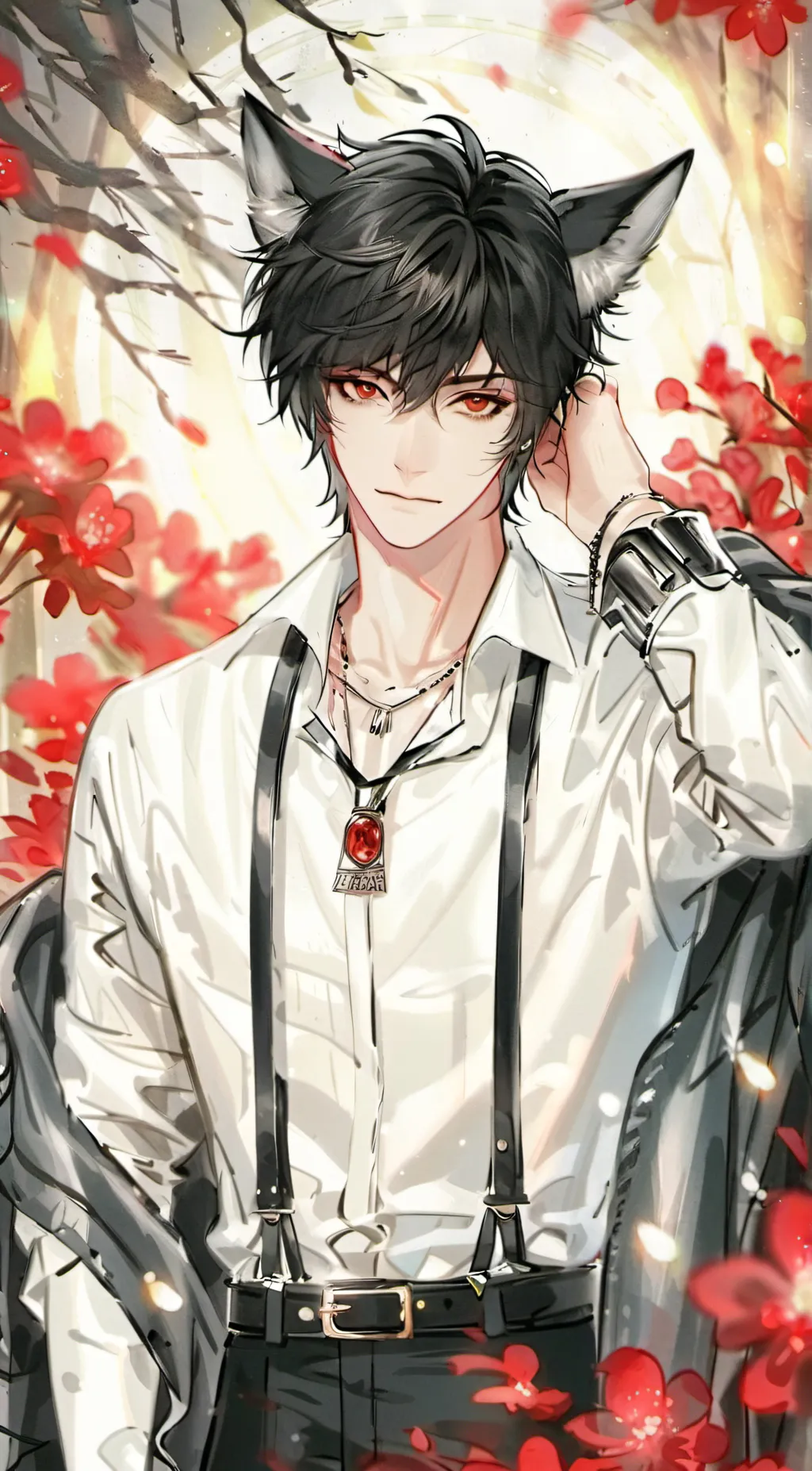 ai character: leo background