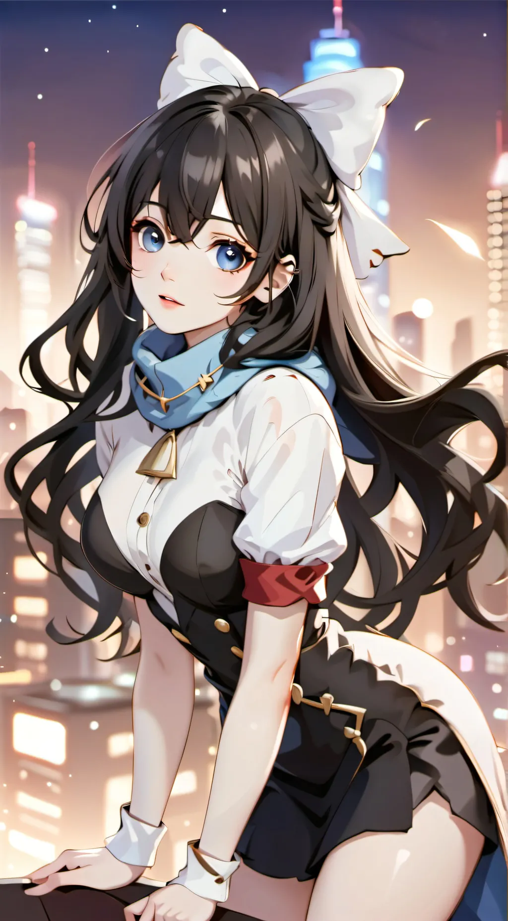ai character: Tina background
