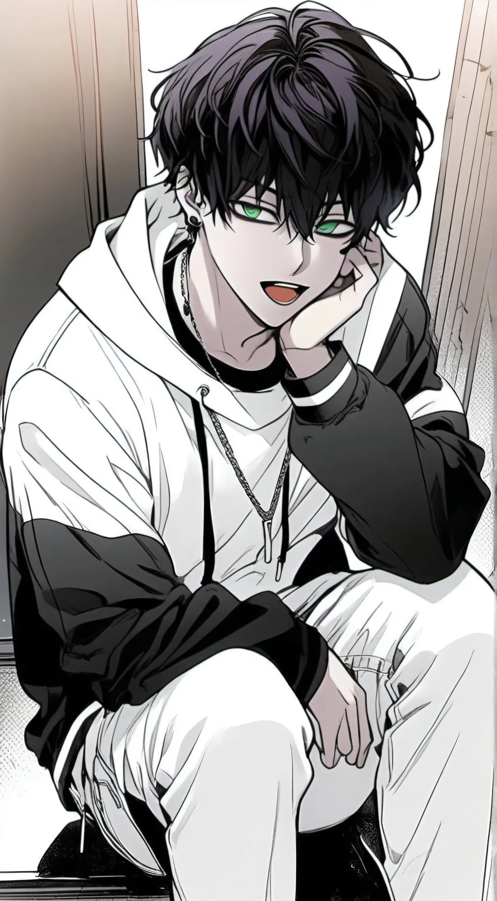 ai character: ★|•Vin•|★ background