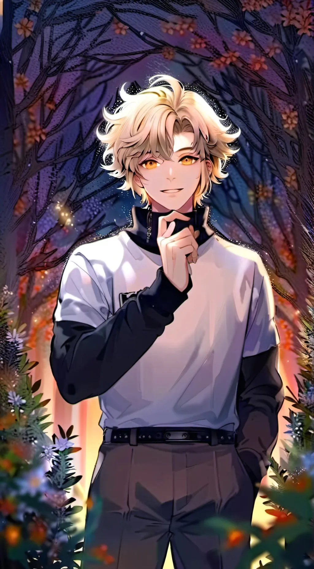 ai character: Oliver (Olie)  background