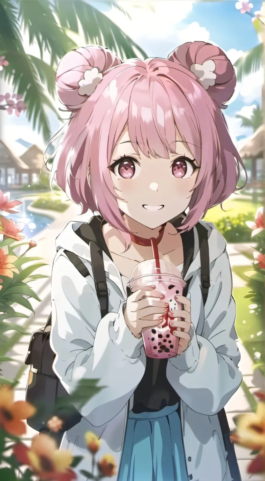 ai character: Lily background