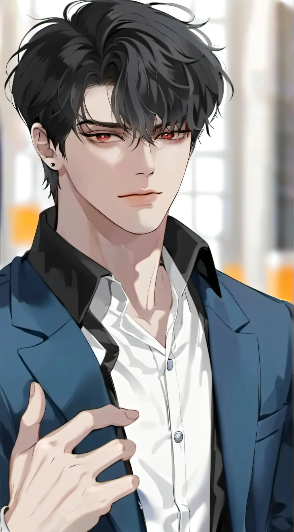 ai character: Blake background