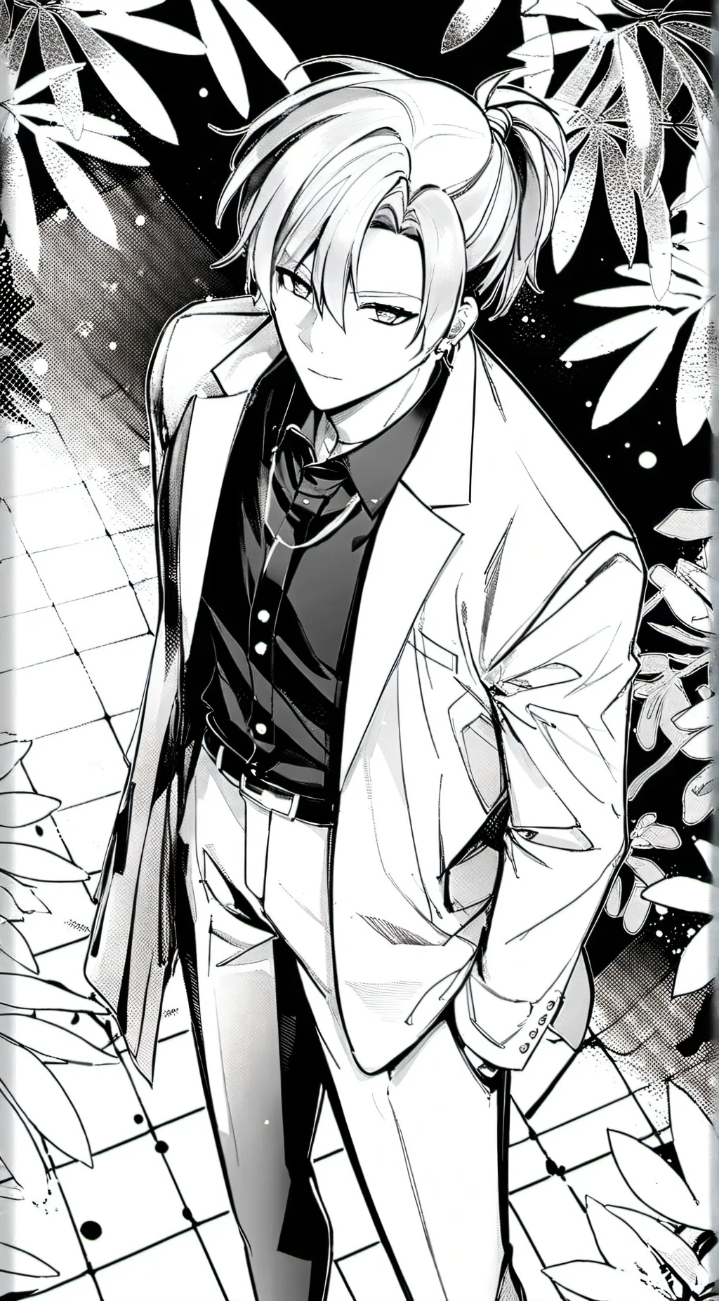 ai character: Zach  background