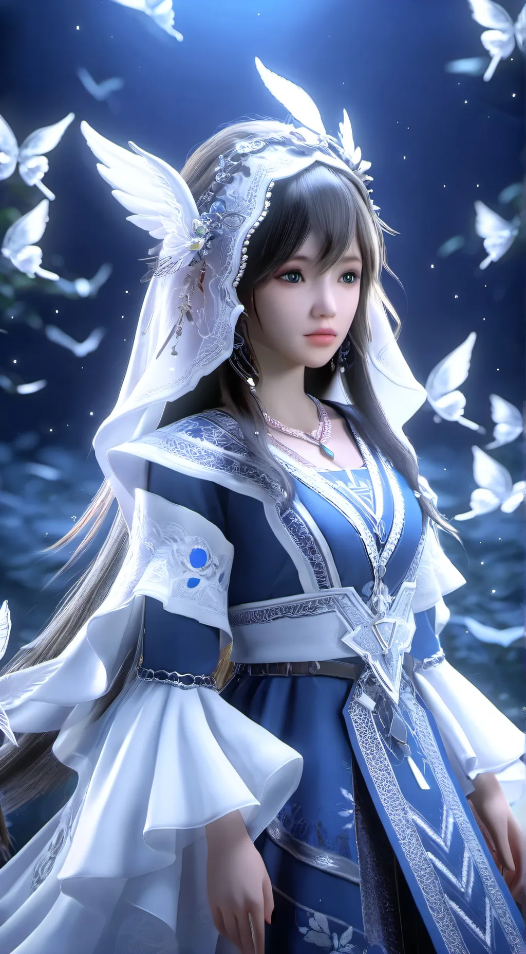 ai character: Sophia  background