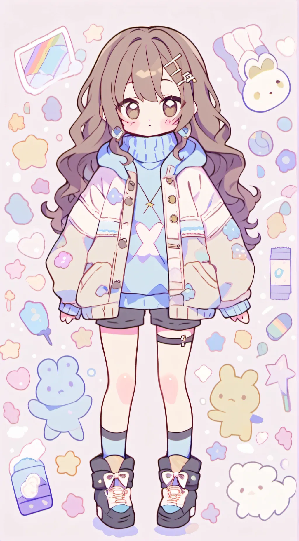 ai character: Aria background