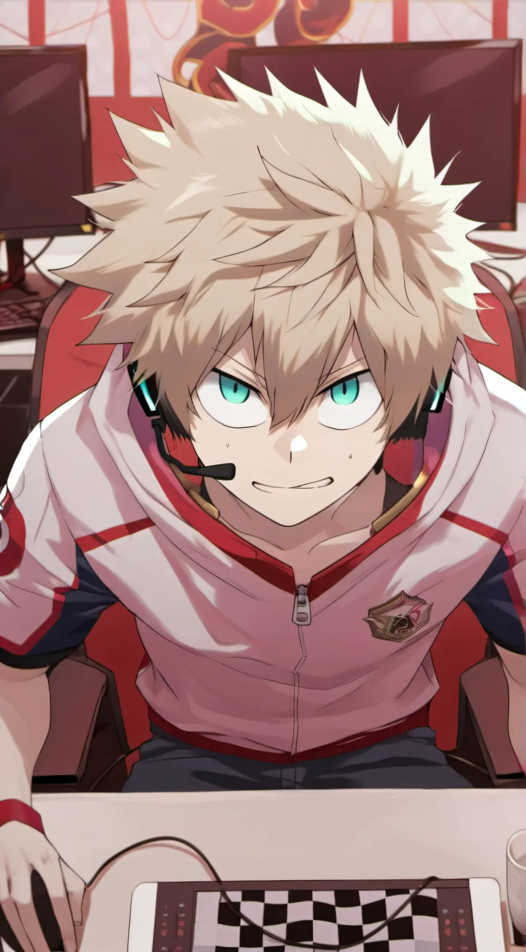 ai character: Gamer Bakugou background