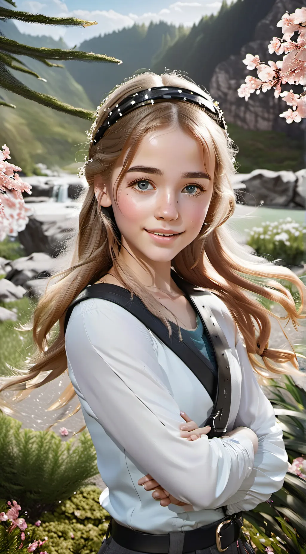 ai character: Ellie  background