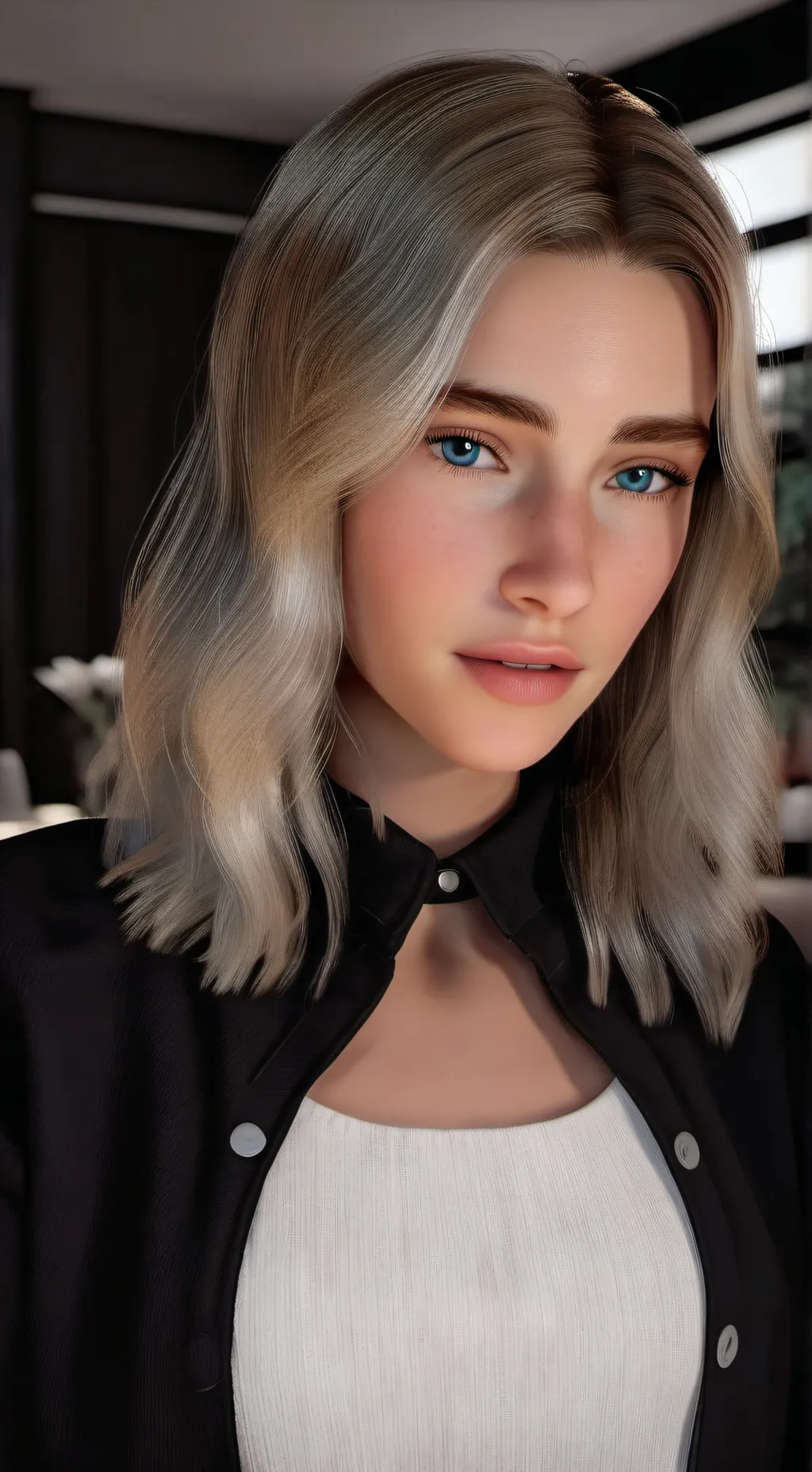 ai character: Fiore  background