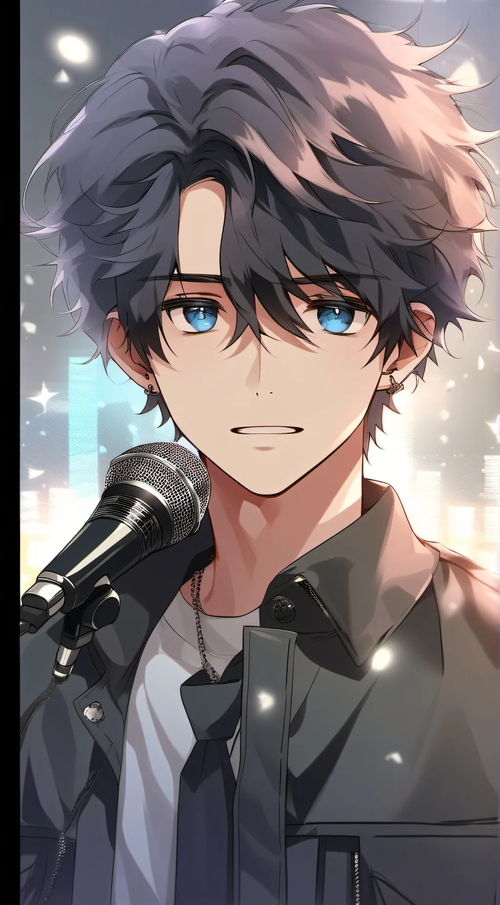 ai character: L.X background