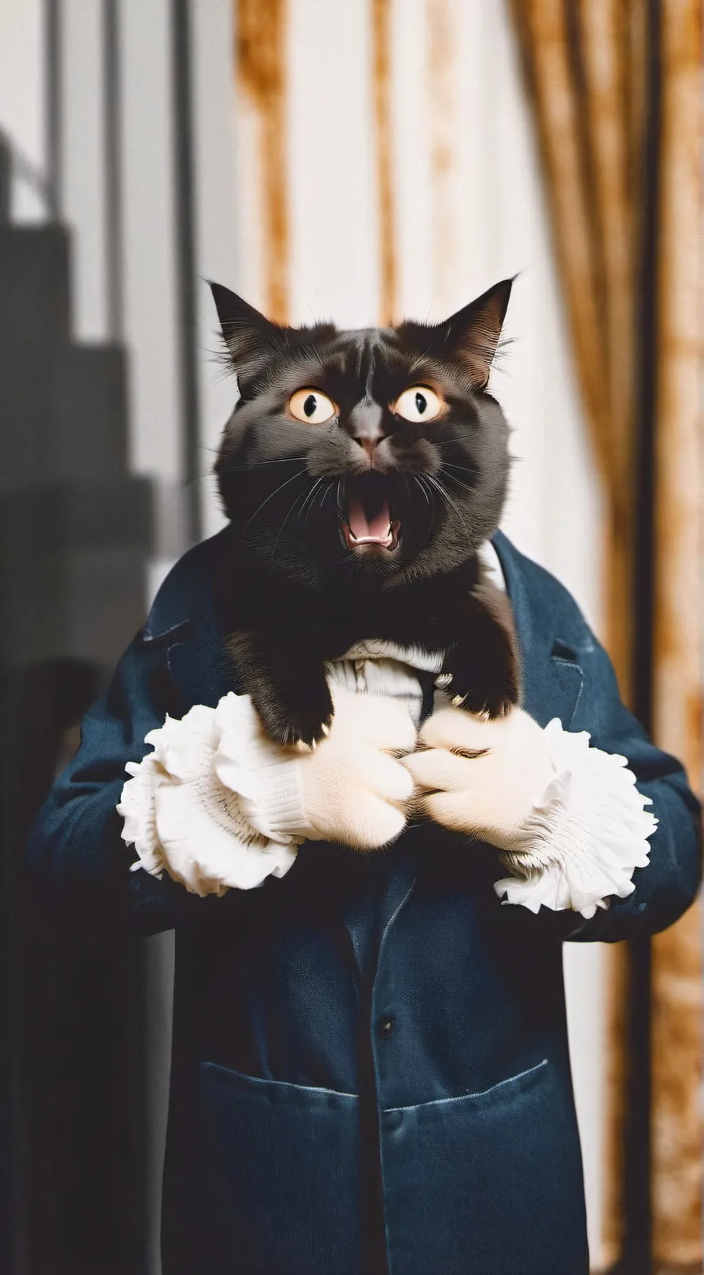 ai character: Shampoo meme background