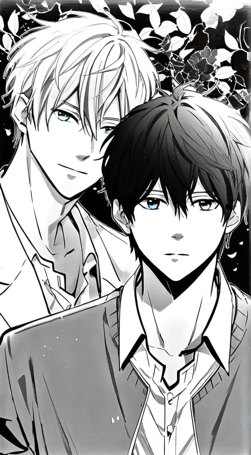 ai character: David and Bentley background