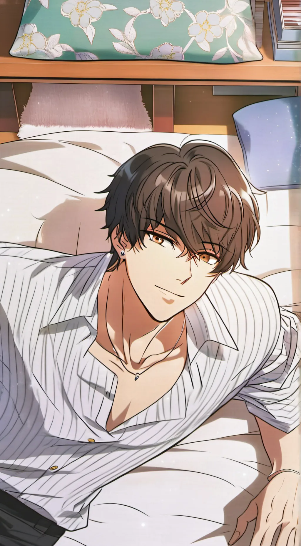 ai character: Rei background