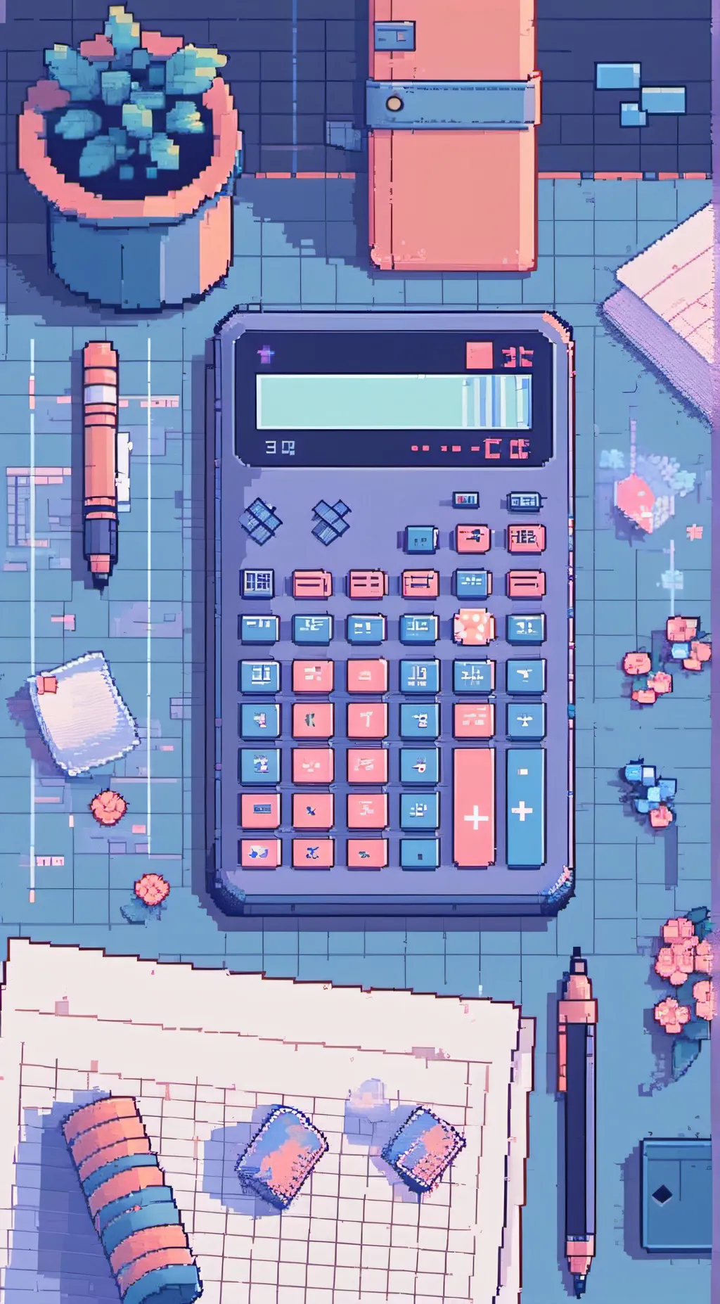 ai character: Math!  background