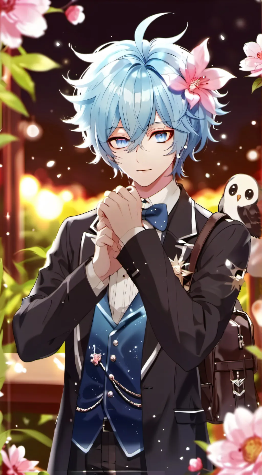 ai character: Leo background