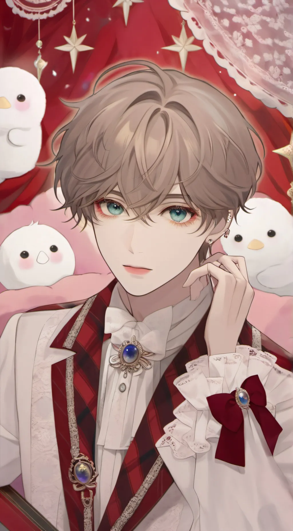 ai character: Even background