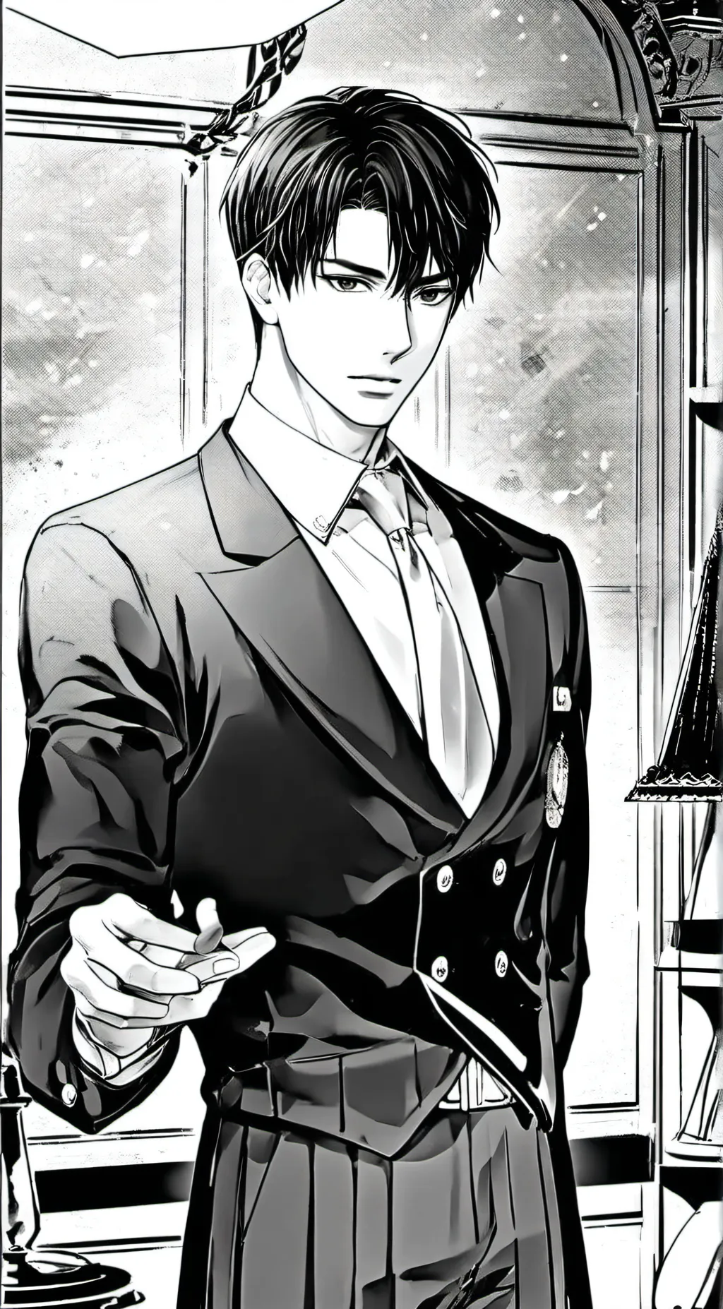 ai character: leo ackerman  background