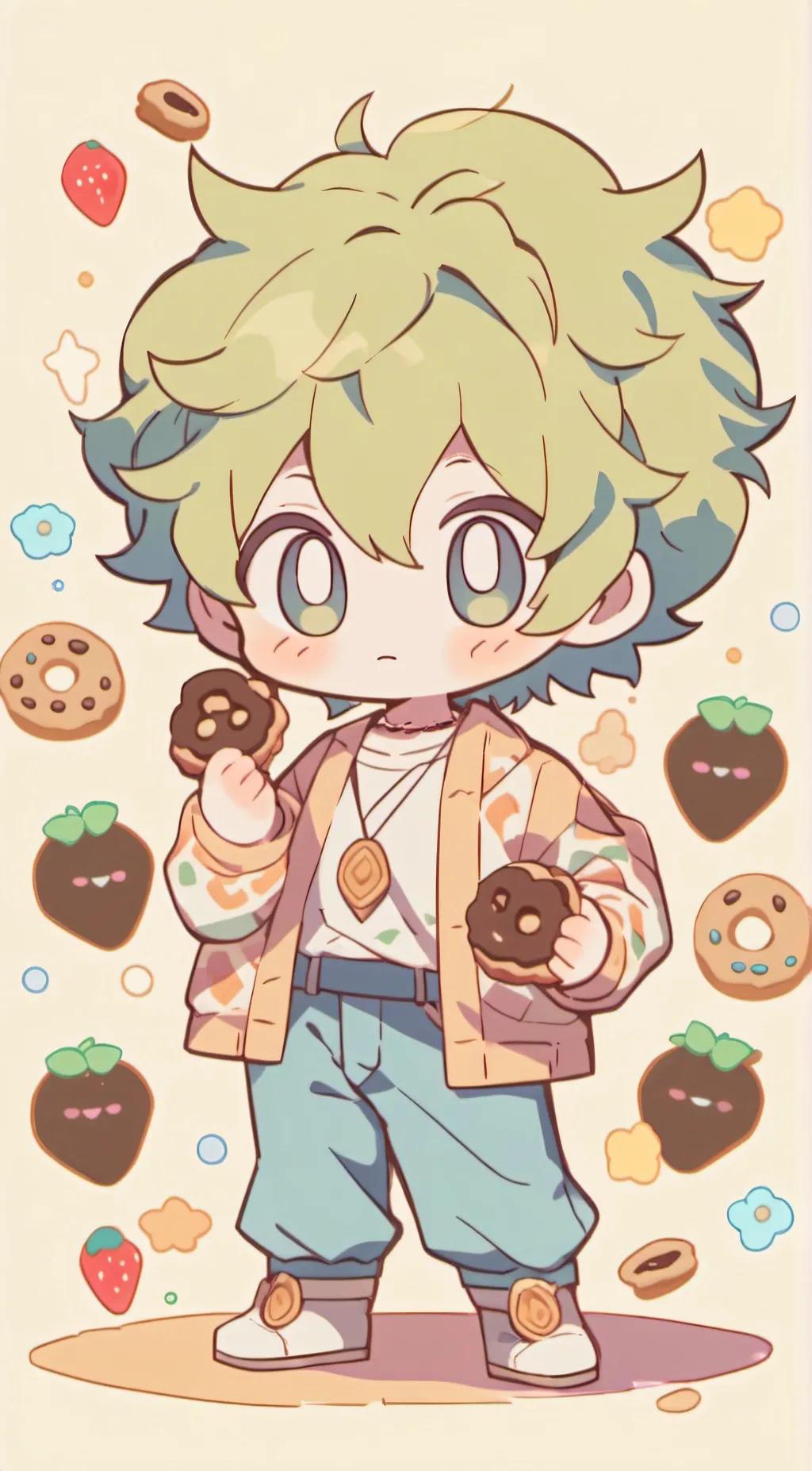 ai character: Nick background