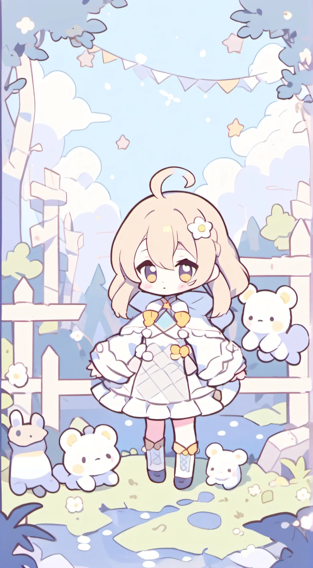 ai character: FPE road trip background